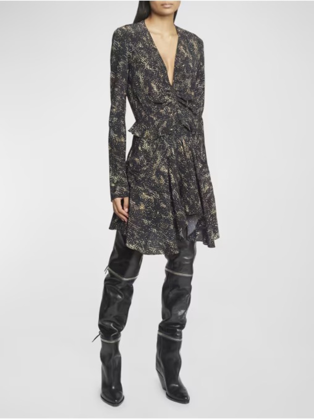 Isabel Marant Silk Usmara Dress, FR 40